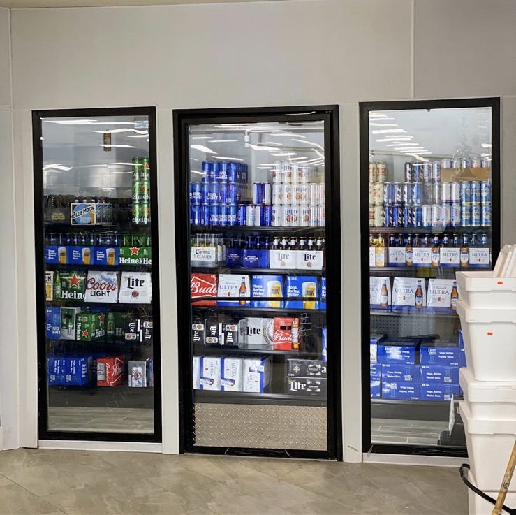 View window- for Display walk in cooler Commercial walk in cooler