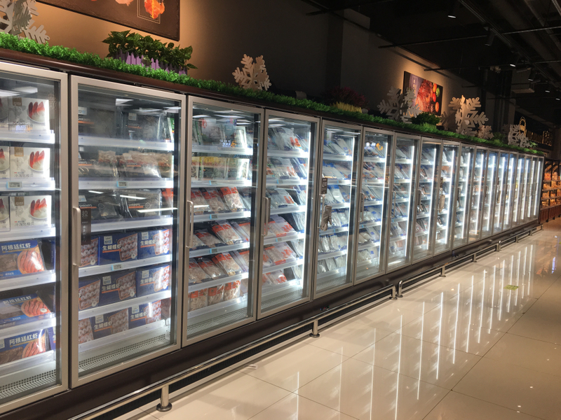 Glass Doors for Restaurant Kitchen Equipment Undercounter Refrigeration