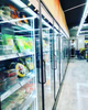 Supermarket Walk In Cooler/Freezer/ Fridge Glass Door for Fruits Vegetables Drinks