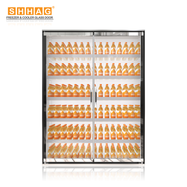 Energy Efficient Freezer Glass Door