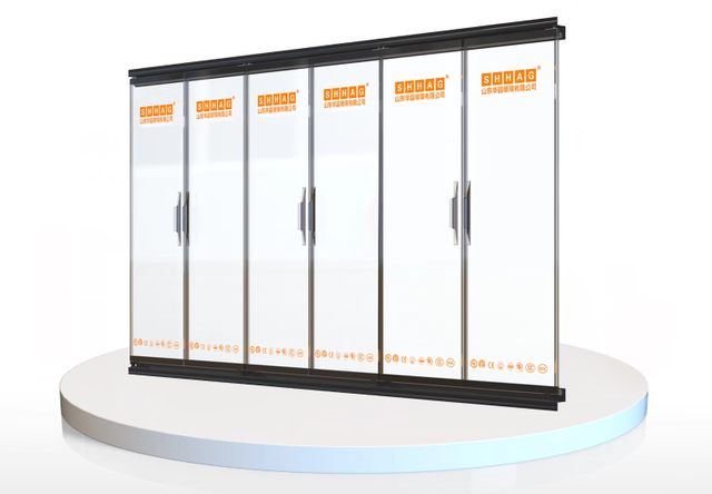 Commercial Refrigerator Laminated Hollow Glass Door 