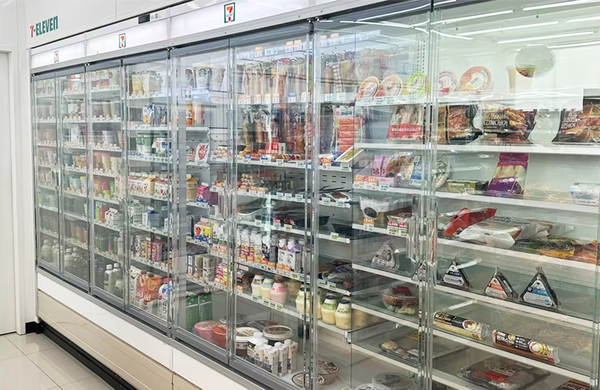 Energy Efficient Freezer Glass Door