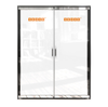 Commercial Refrigerator Laminated Hollow Glass Door 