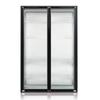 Energy saving glass door made with fiberglass
