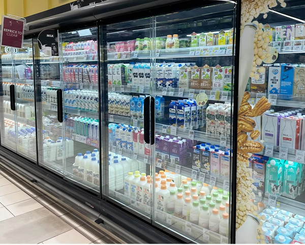 Energy Efficient Freezer Glass Door