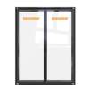 Commercial Refrigerator Stainless Steel Fridge Upright Glass Door