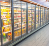 Glass Doors for Upright Freezer Cabinet Commercial Refrigerations