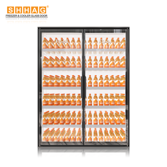 Vertical Display Freezer Glass Door