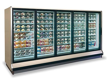 Supermarket Retrofit Glass Door for Variety Showcase