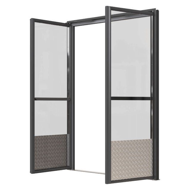 Cold room service door