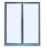 US Standard Energy Saving Freezer Glass Door 