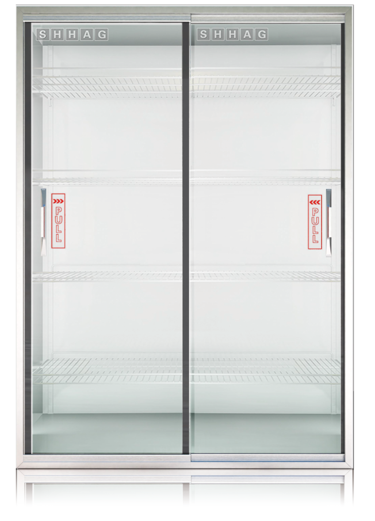 Sliding Freezer Glass Door