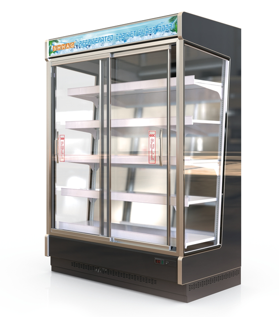 Sliding Freezer Glass Door