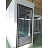 Liquor store service door heated glass door for display walk in cooler-service Door