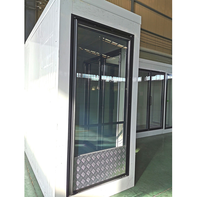 Liquor store service door heated glass door for display walk in cooler-service Door