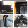 Laminated Glass Door with Slim Handle for Commercial Refrigerator/Display Cooler 