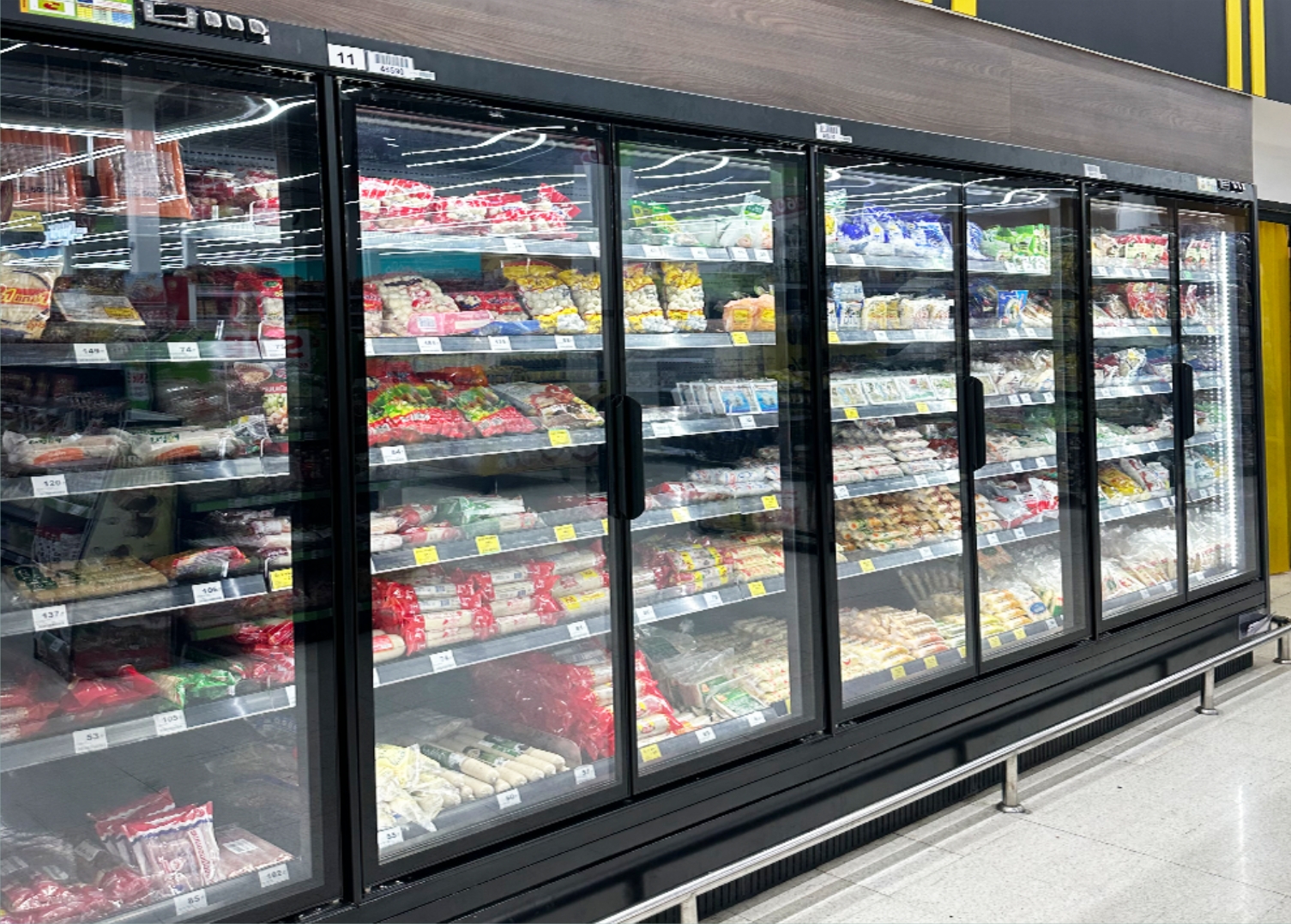 Vertical Display Freezer Glass Door