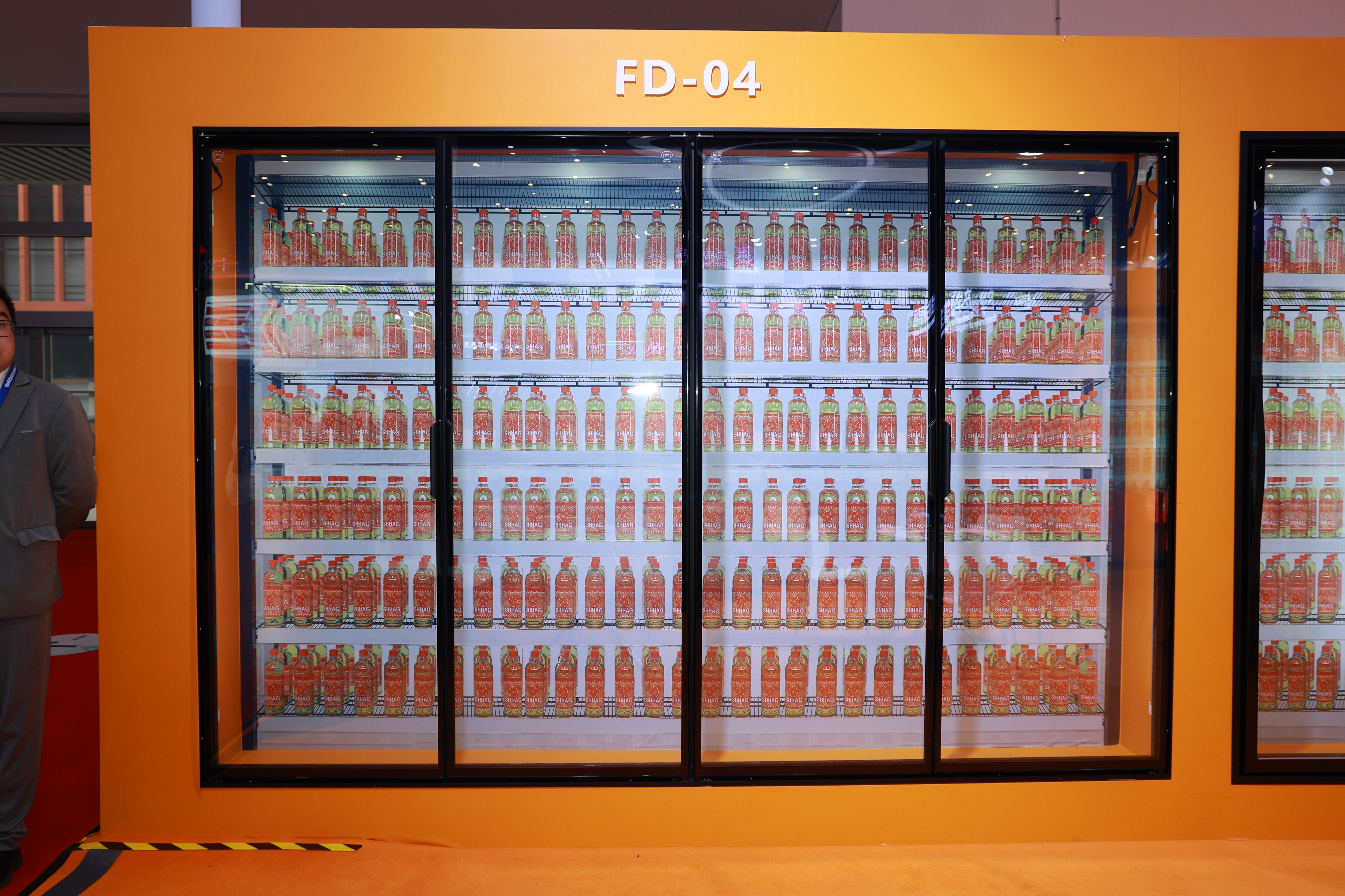 Commercial Industrial Upright Showcase Glass Door