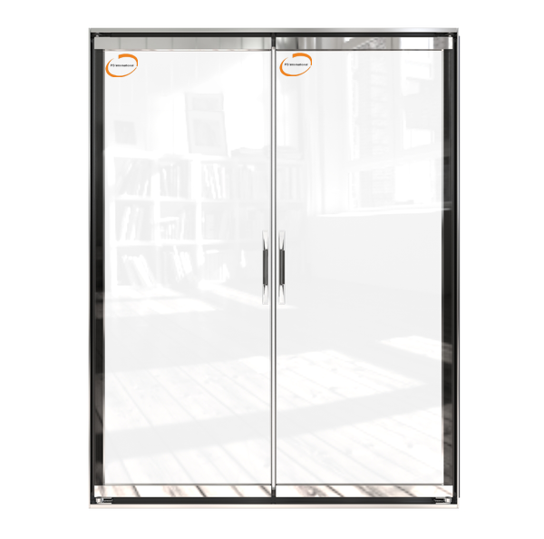 Heavy Duty Reach In Cases Cooler Glass Door 