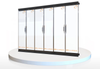 Heavy Duty Reach In Cases Cooler Glass Door 